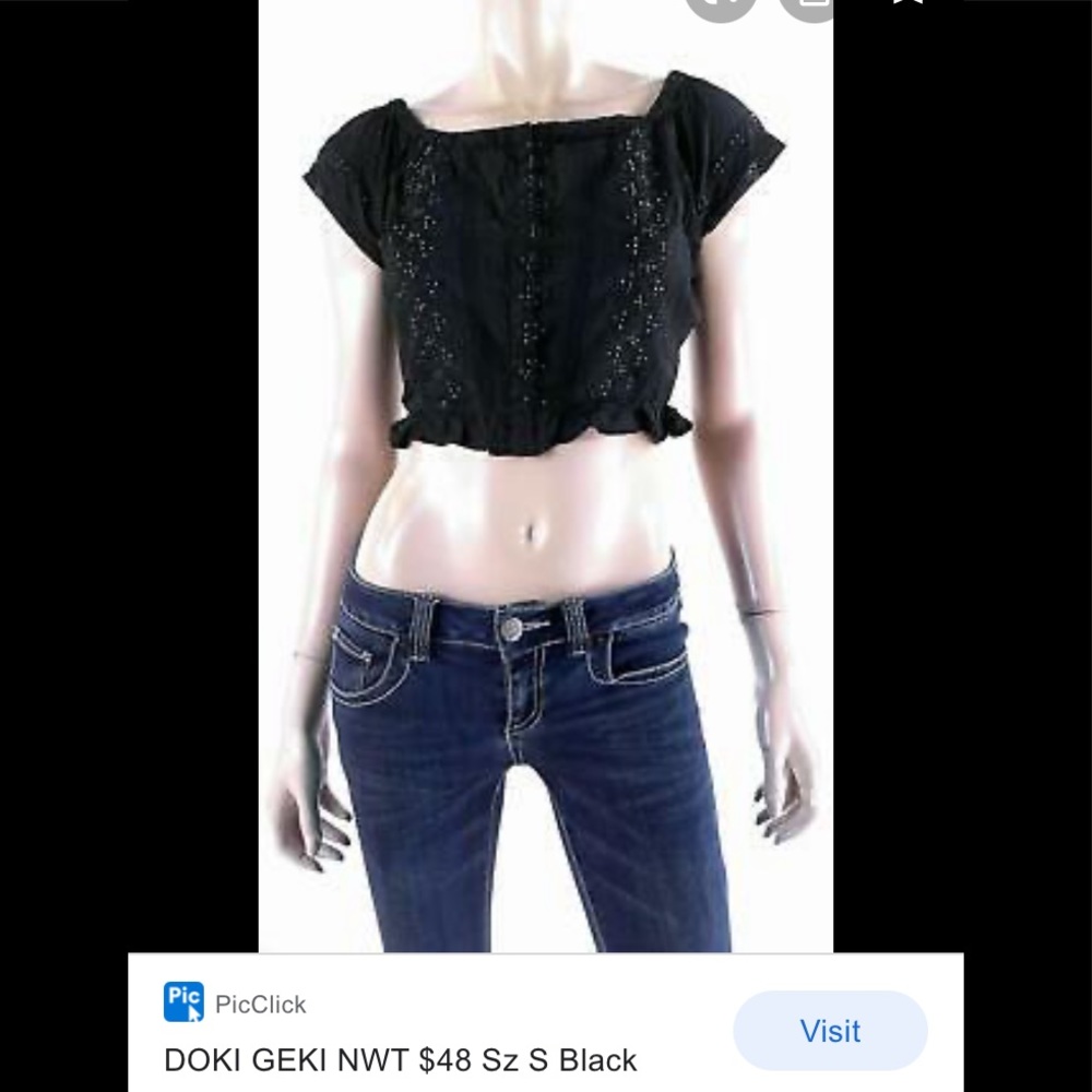 Nordstrom’s crop top size L NWT